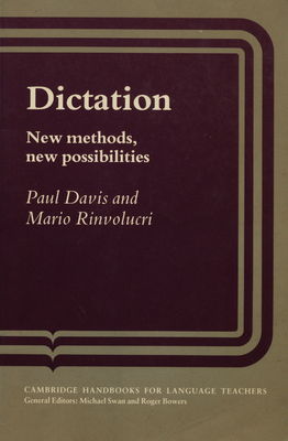 Dictation : new methods, new possibilities /