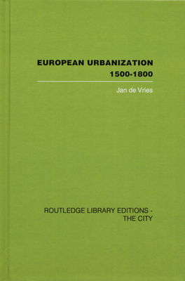 European urbanization 1500-1800 /