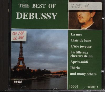 The best of Debussy /