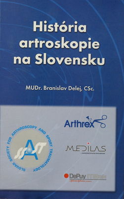 História artroskopie na Slovensku /