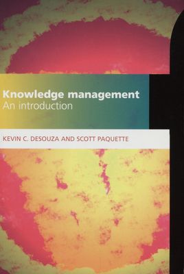 Knowledge management : an introduction /