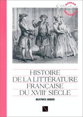 Histoire de la littérature francaise du 18 siecle. /