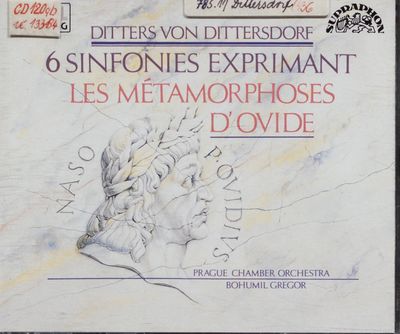 Symfonie na náměty Ovidiových Proměn : 6 sinfonies exprimant / 2. CD