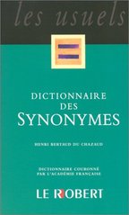 Dictionnaire des synonymes. /
