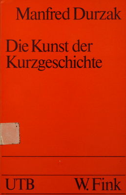 Die Kunst der Kurzgeschichte : zur Theorie und Geschichte der deutschen Kurzgeschichte /