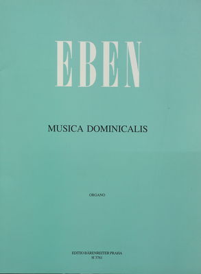 Musica dominicalis organo : (1958) ; revidované vydání s interpretačními poznámkami prof. Jana Hory /