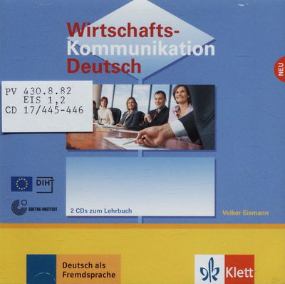 Wirtschafts-Kommunikation Deutsch neu CD 2 von 2 CDs zum Lehrbuch Kapitel 10-19