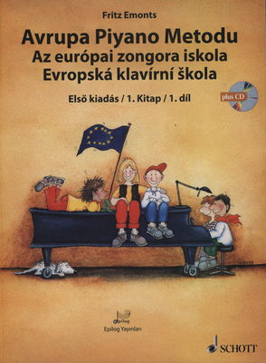 Avrupa Piyano Metodu. Első kiadás /