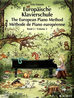 Europäische Klavierschule Band 2 /