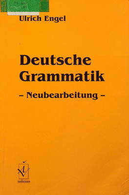 Deutsche Grammatik : Neubearbeitung /