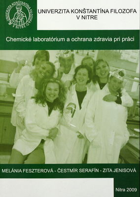 Chemické laboratórium a ochrana zdravia pri práci /