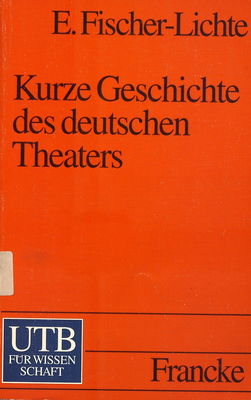 Kurze Geschichte des deutschen Theaters /