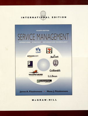 Service management : operations, strategy, and information technology /
