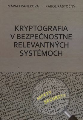 Kryptografia v bezpečnostne relevantných systémoch /