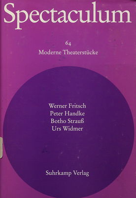 Spectaculum 64 : vier moderne Theaterstücke /