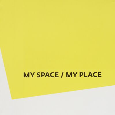 My space / my place : katalóg rovnomennej výstavy, ktorá sa konala od 27. 9. 2014 do 25. 10. 2014 v pop-up galérii Zberňa v Ružomberku (objekt bývalých zberných surovín) /