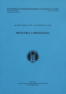 Dietetika a dietológia /