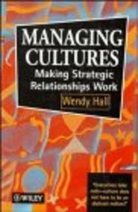 Managing cultures : making strategic relationships work /