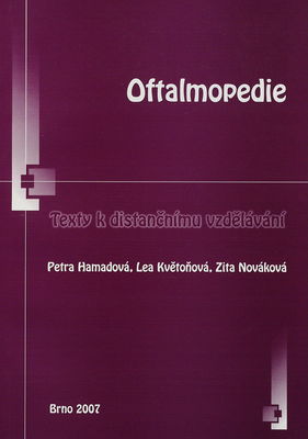 Oftalmopedie : texty k distančnímu vzdělávání /