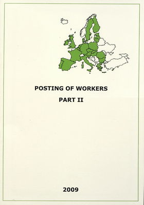 Posting of workers. Part II /