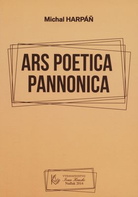 Ars poetica pannonica /