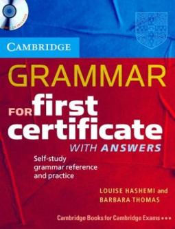 Cambridge grammar for first certificate.