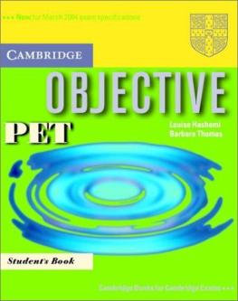Objective PET. Student´s book /