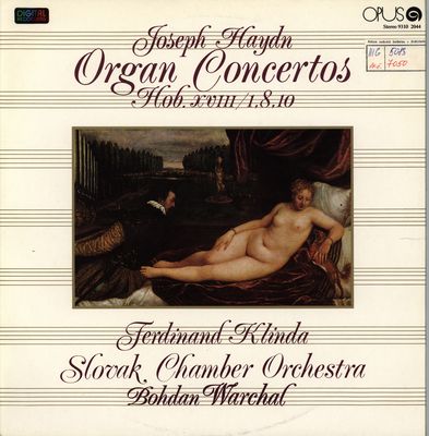 Organ concertos Hob. 18/ 1, 8, 10