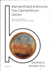 Klementinská knihovna. : K 220. výročí zveřejnění. /