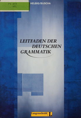 Leitfaden der deutschen Grammatik /
