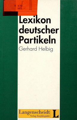 Lexikon deutscher Partikeln /