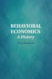 Behavioral economics : a history /