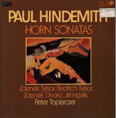 Horn sonatas : 1939, 1943, 1952 /