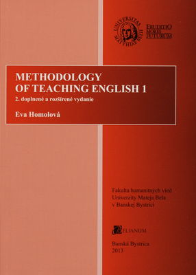 Methodology of teaching English. 1 /