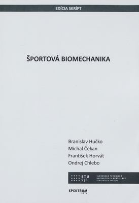 Športová biomechanika /