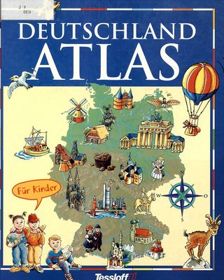 Deutschland Atlas für Kinder /