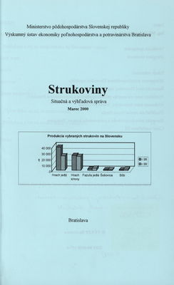 Strukoviny. : Situačná a výhľadová správa. Marec 2000. /