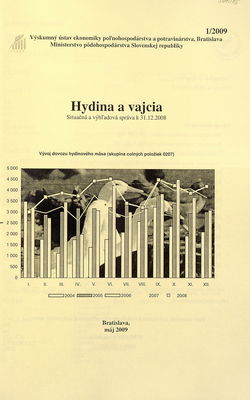Hydina a vajcia : situačná a výhľadová správa k 31.12.2008 /