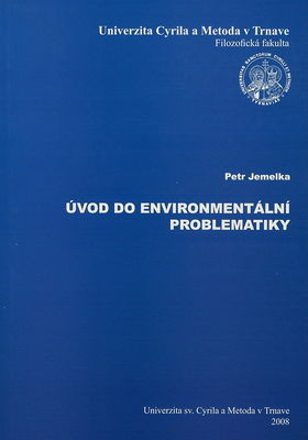 Úvod do environmentální problematiky /