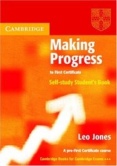 Making progress to first certificate : self-study student´s book /