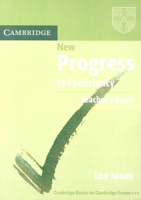New progress to proficiency. Teacher´s book /