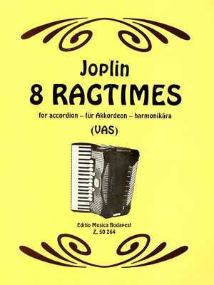 8 ragtimes for accordion