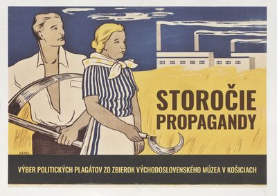 Storočie propagandy : výber politických plagátov zo zbierok Východoslovenského múzea v Košiciach /
