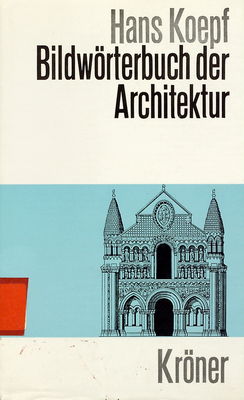 Bildwörterbuch der Architektur /