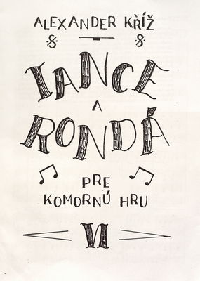 Tance a rondá pre komornú hru VI. /