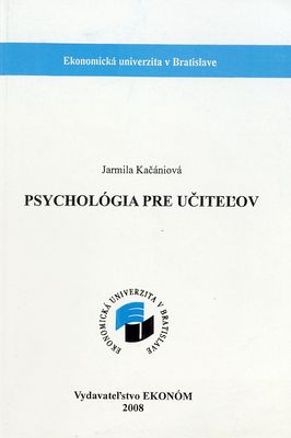 Psychológia pre učiteľov /