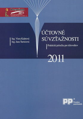 Účtovné súvzťažnosti 2011 /