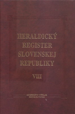 Heraldický register Slovenskej republiky. VIII /