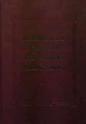 Heraldický register Slovenskej republiky. IV /