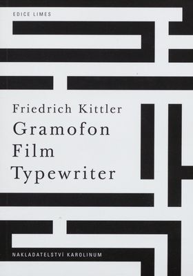 Gramofon. Film. Typewriter /